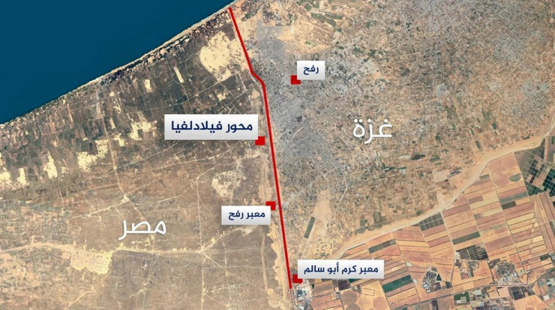 استطلاع معاريف: 75% من الإسرائيليين يدعمون الانسحاب من محور فيلادلفيا